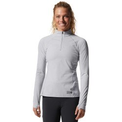 Mountain Hardwear Mountain Stretch 1/2 Zip Top Men's in Glacial
